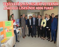 YELVAD .M.S.Mesleki ve Teknik Anadolu Lisesinde 4006 Tbitak Bilim Fuar